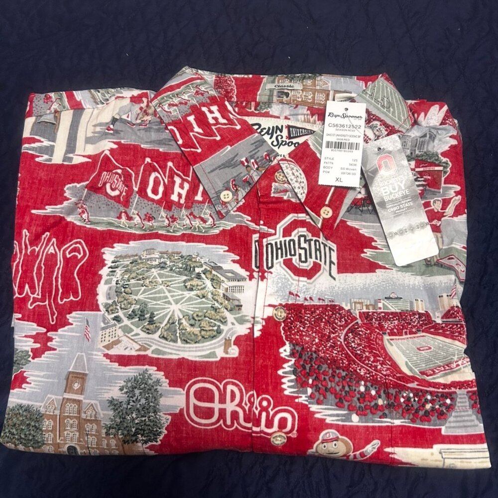 Reyn Spooner Ohio State button down shirt